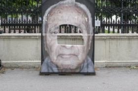 Group of people celebrating on stage
