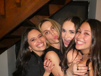 Group of people celebrating on stage