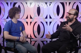 Group of people celebrating on stage