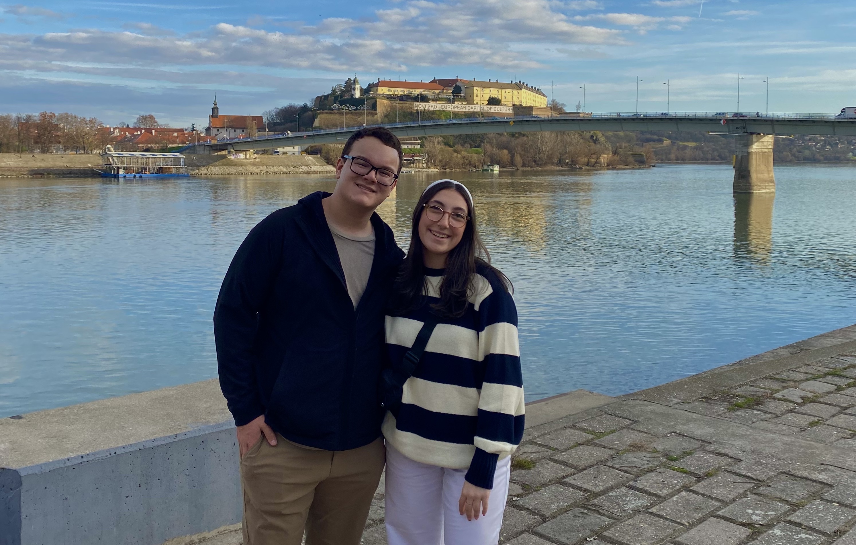 Group of people celebrating on stage