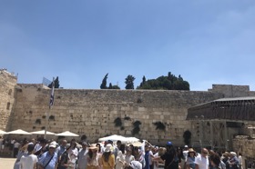 Group of people celebrating on stage