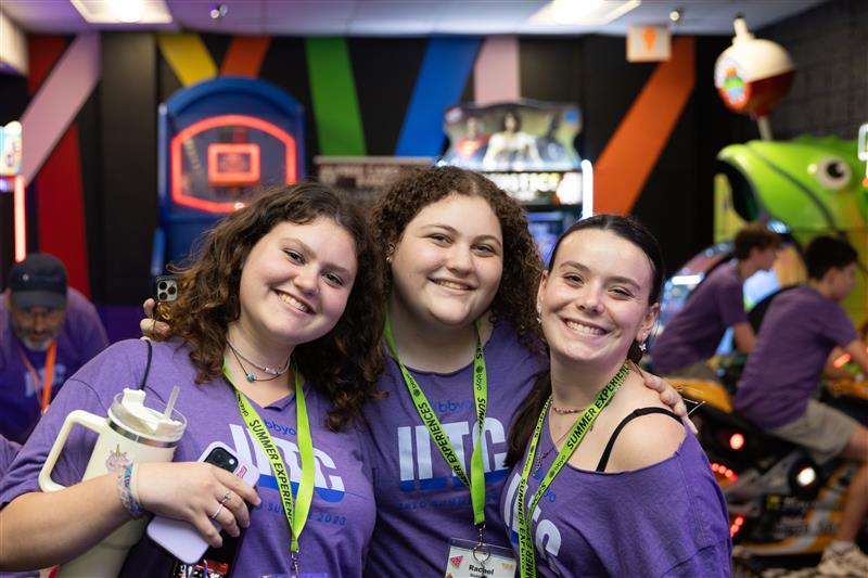 Group of people celebrating on stage