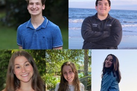 Group of people celebrating on stage