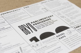 Group of people celebrating on stage