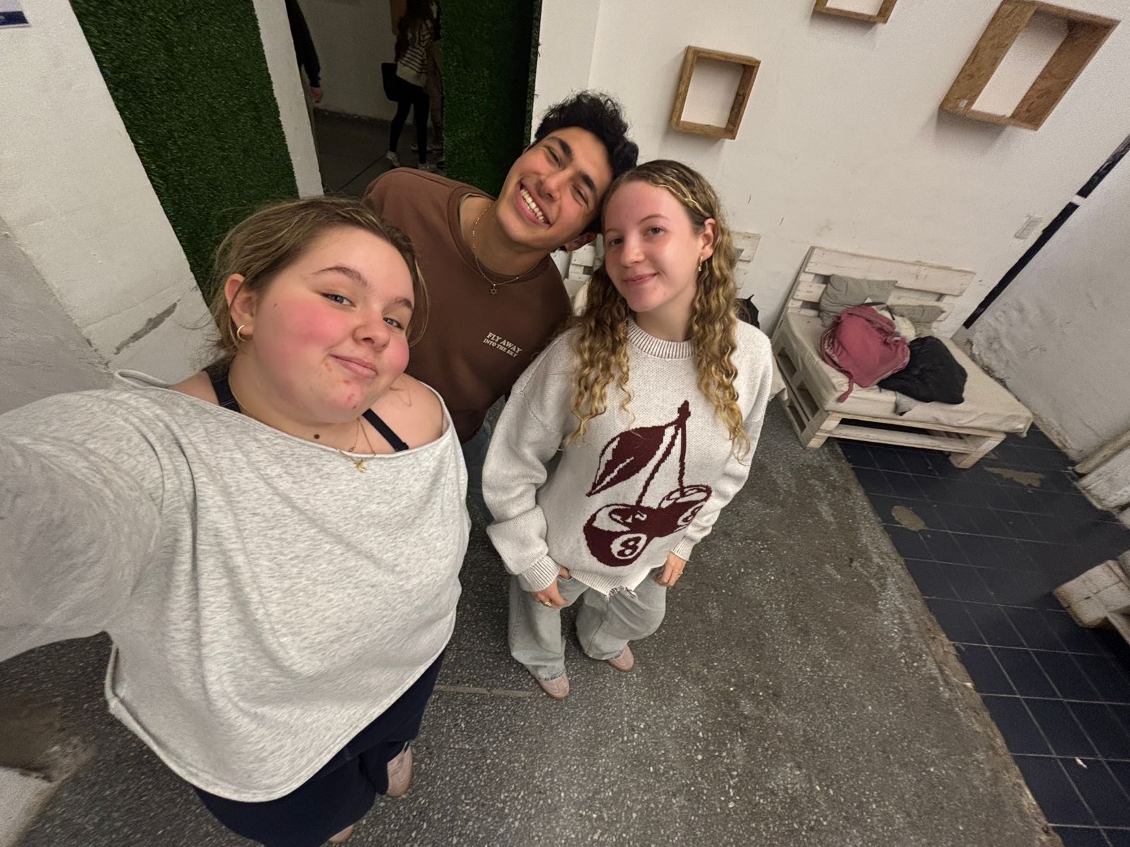 Group of people celebrating on stage