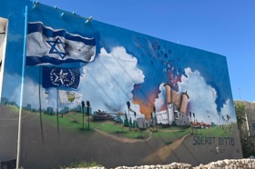 Group of people celebrating on stage