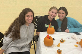 Group of people celebrating on stage