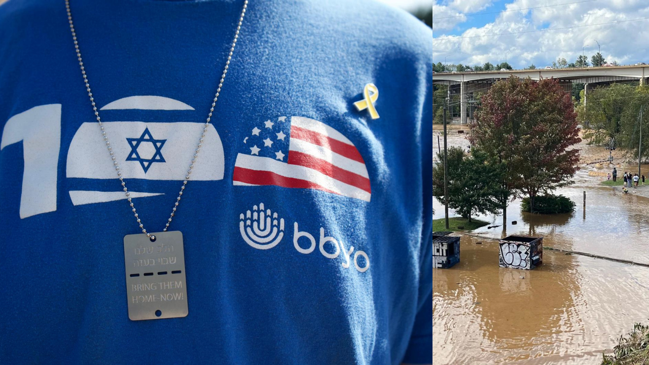 Group of people celebrating on stage