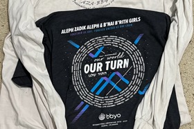 Group of people celebrating on stage