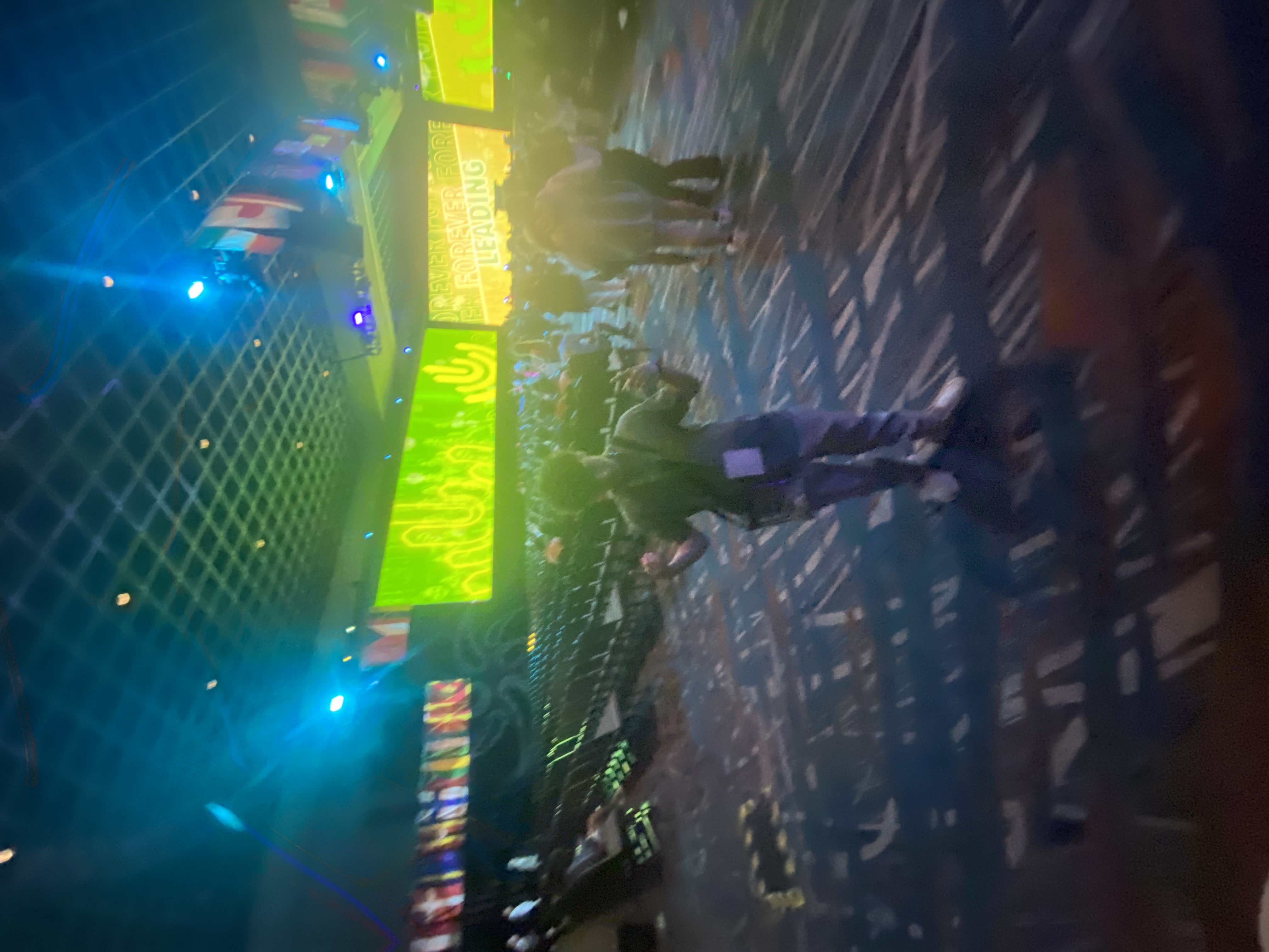 Group of people celebrating on stage