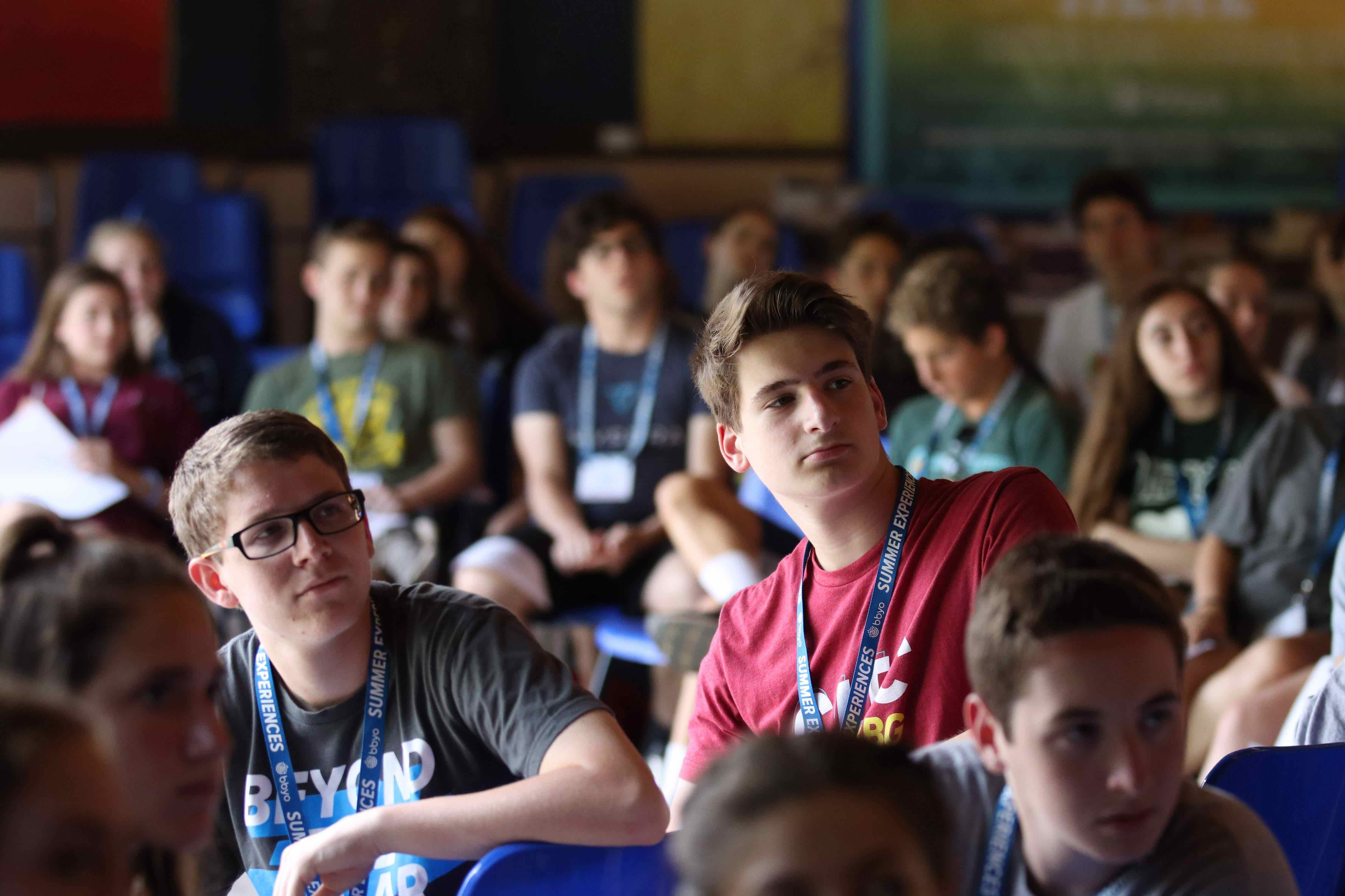 Group of people celebrating on stage