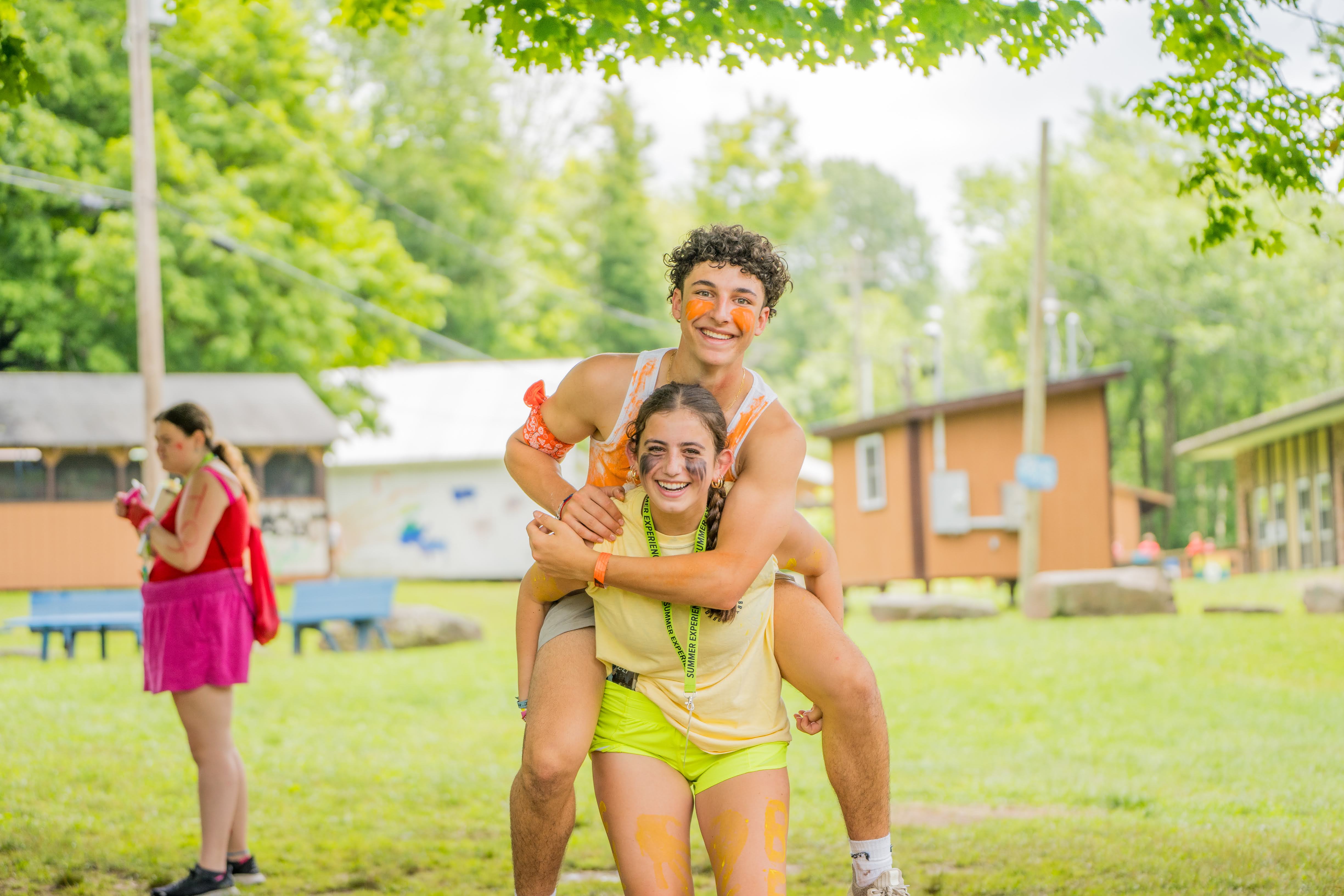 Group of people celebrating on stage