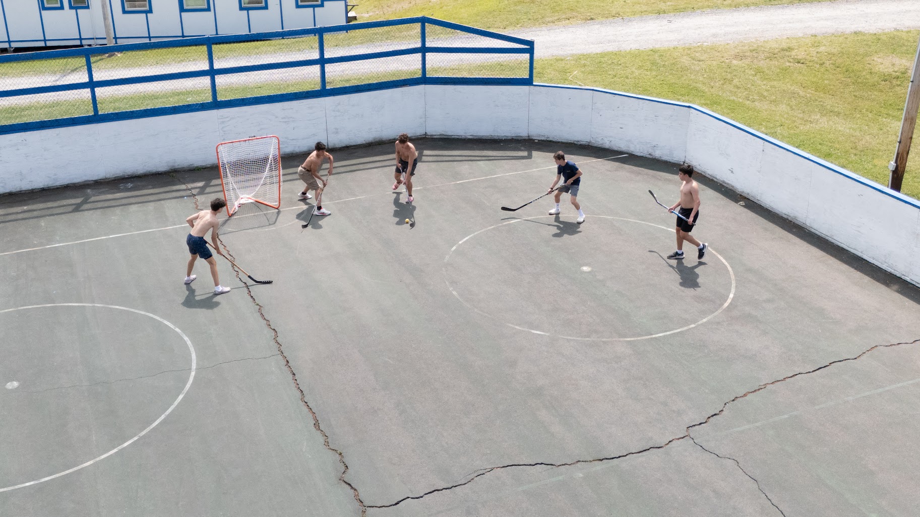 Group of people celebrating on stage