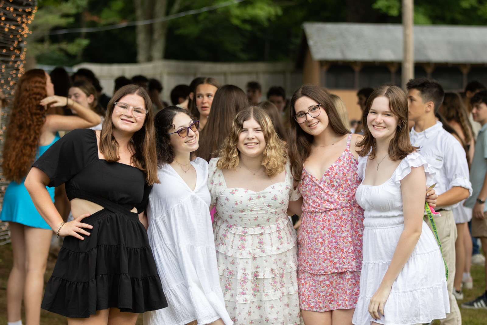 Group of people celebrating on stage