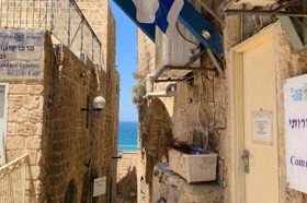 Group of people celebrating on stage