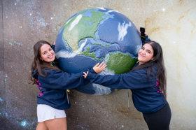 Group of people celebrating on stage