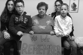 Group of people celebrating on stage