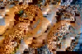 Group of people celebrating on stage