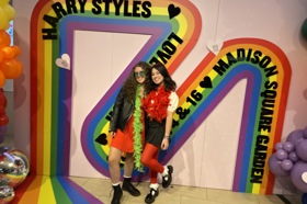 Group of people celebrating on stage