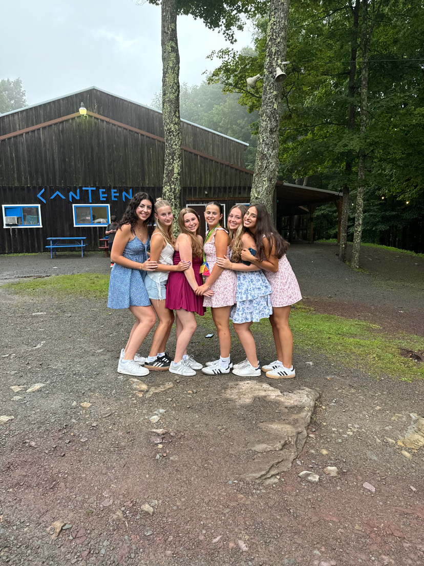 Group of people celebrating on stage