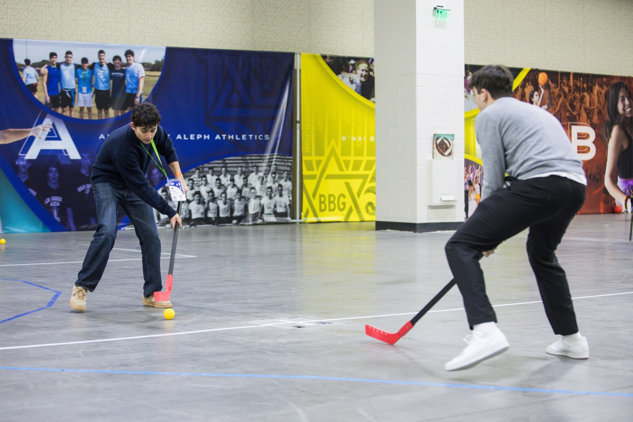 Group of people celebrating on stage