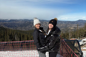 Group of people celebrating on stage