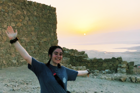 Group of people celebrating on stage