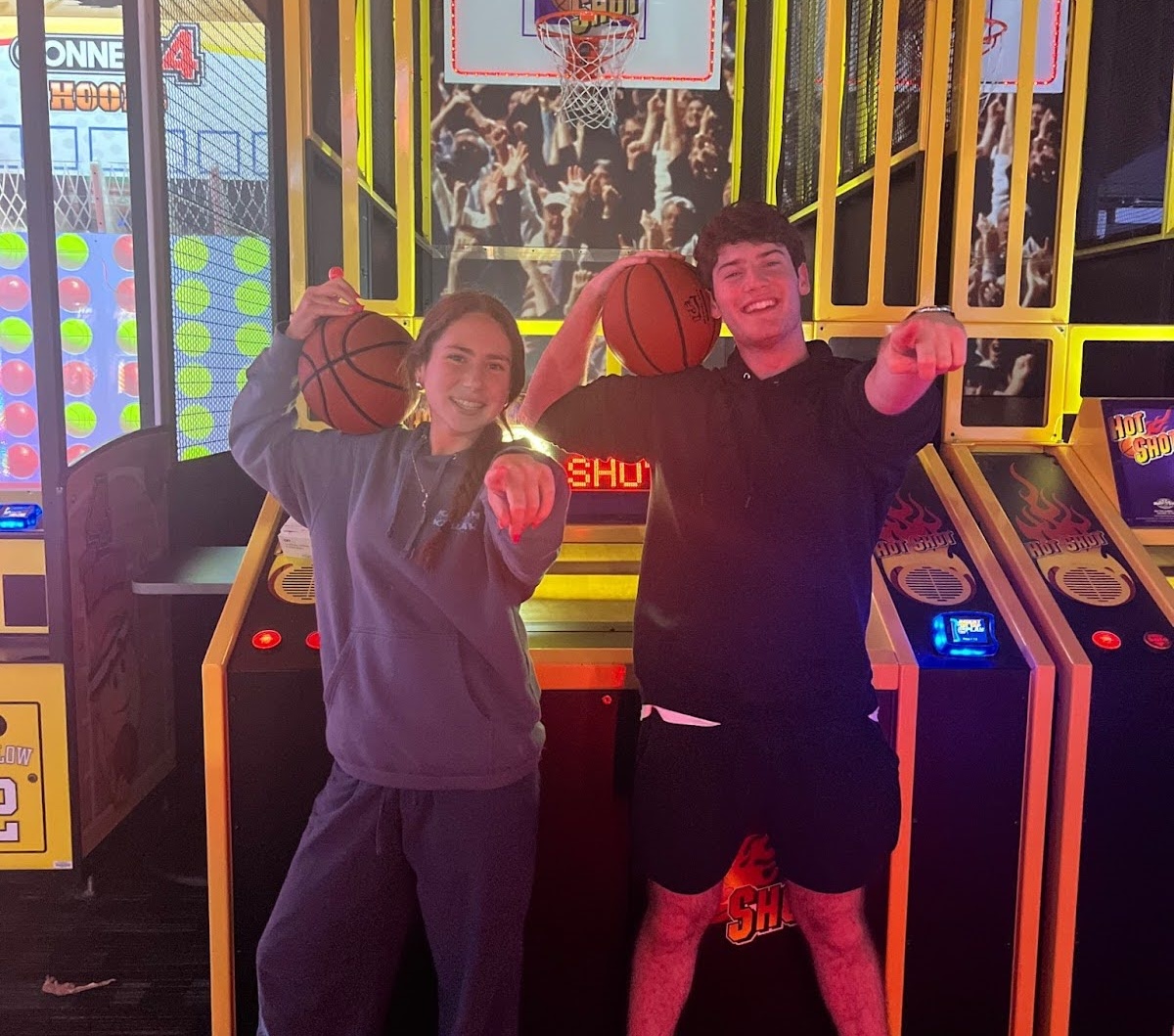 Group of people celebrating on stage