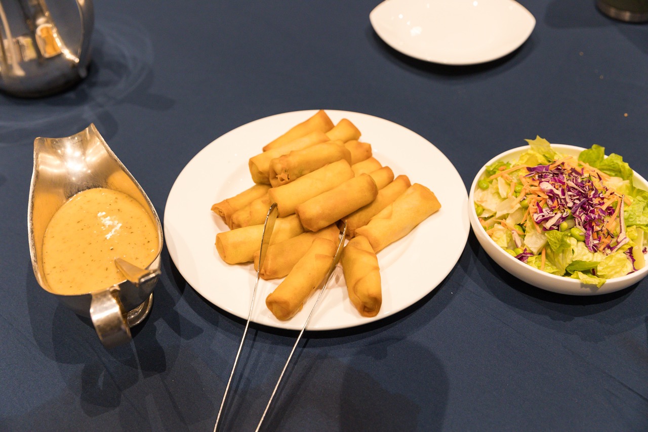 Group of people celebrating on stage