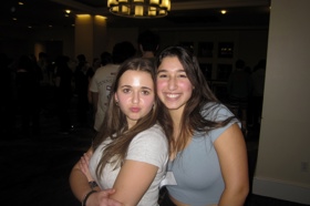 Group of people celebrating on stage