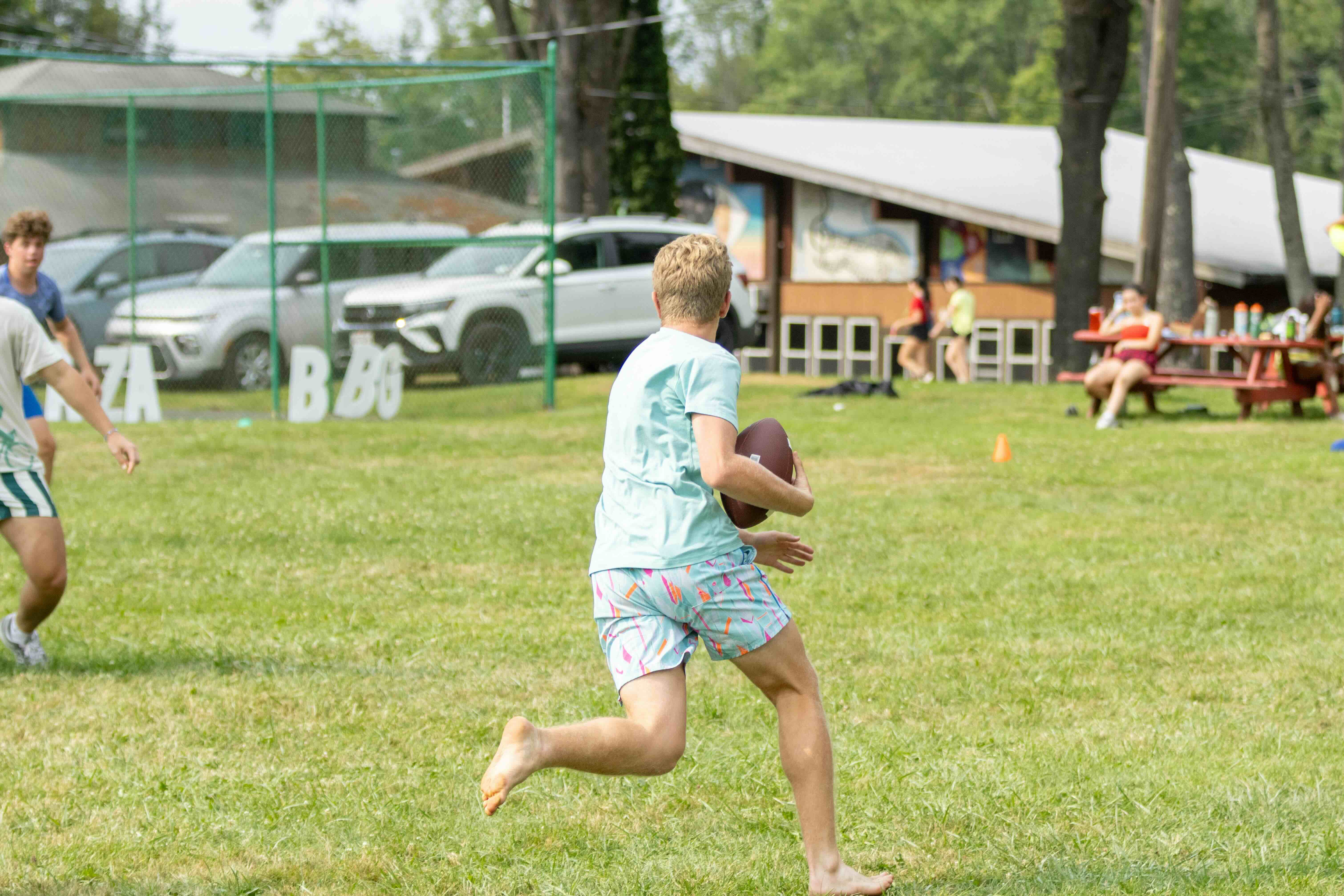 Group of people celebrating on stage