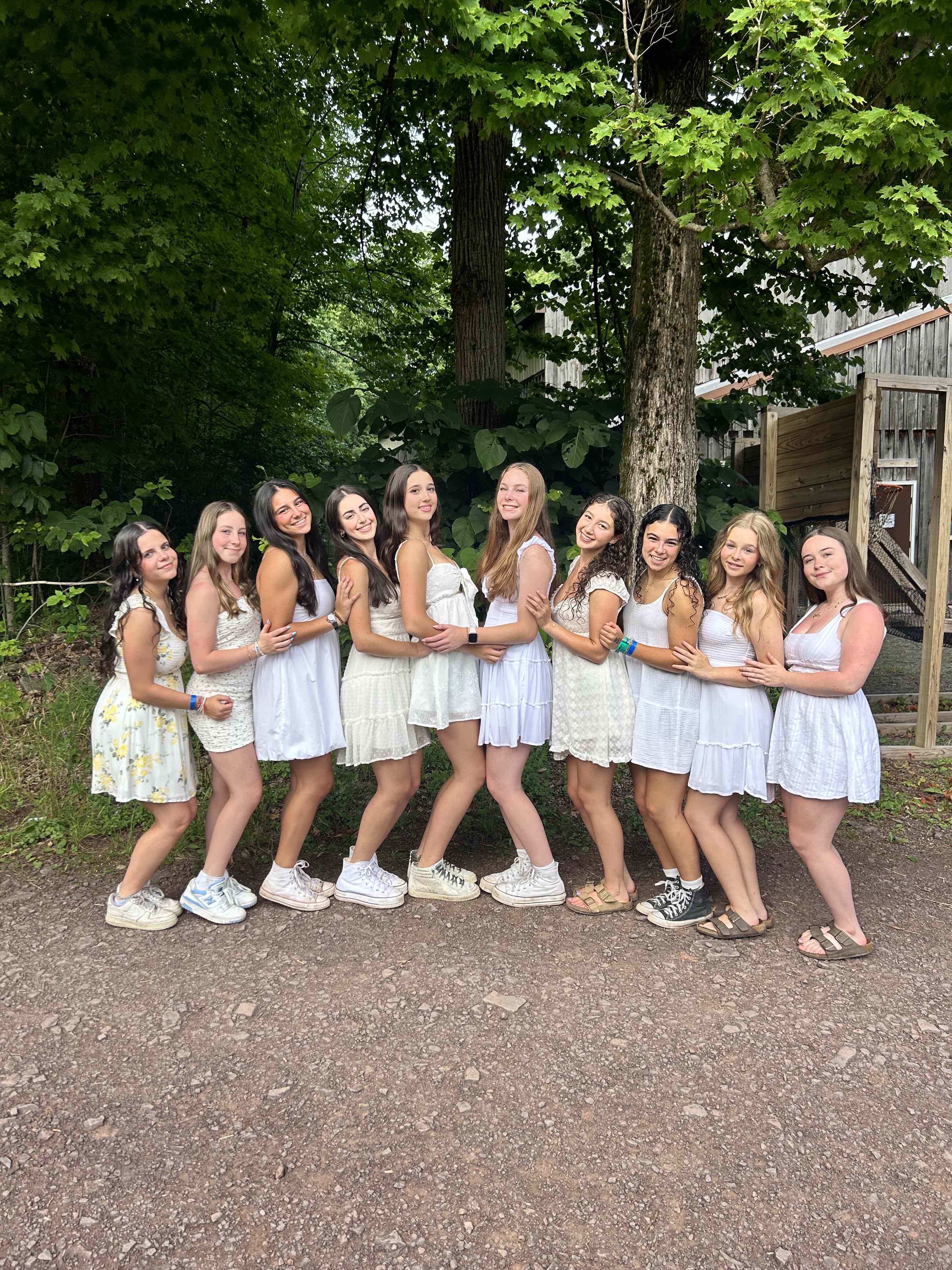 Group of people celebrating on stage