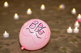 Group of people celebrating on stage