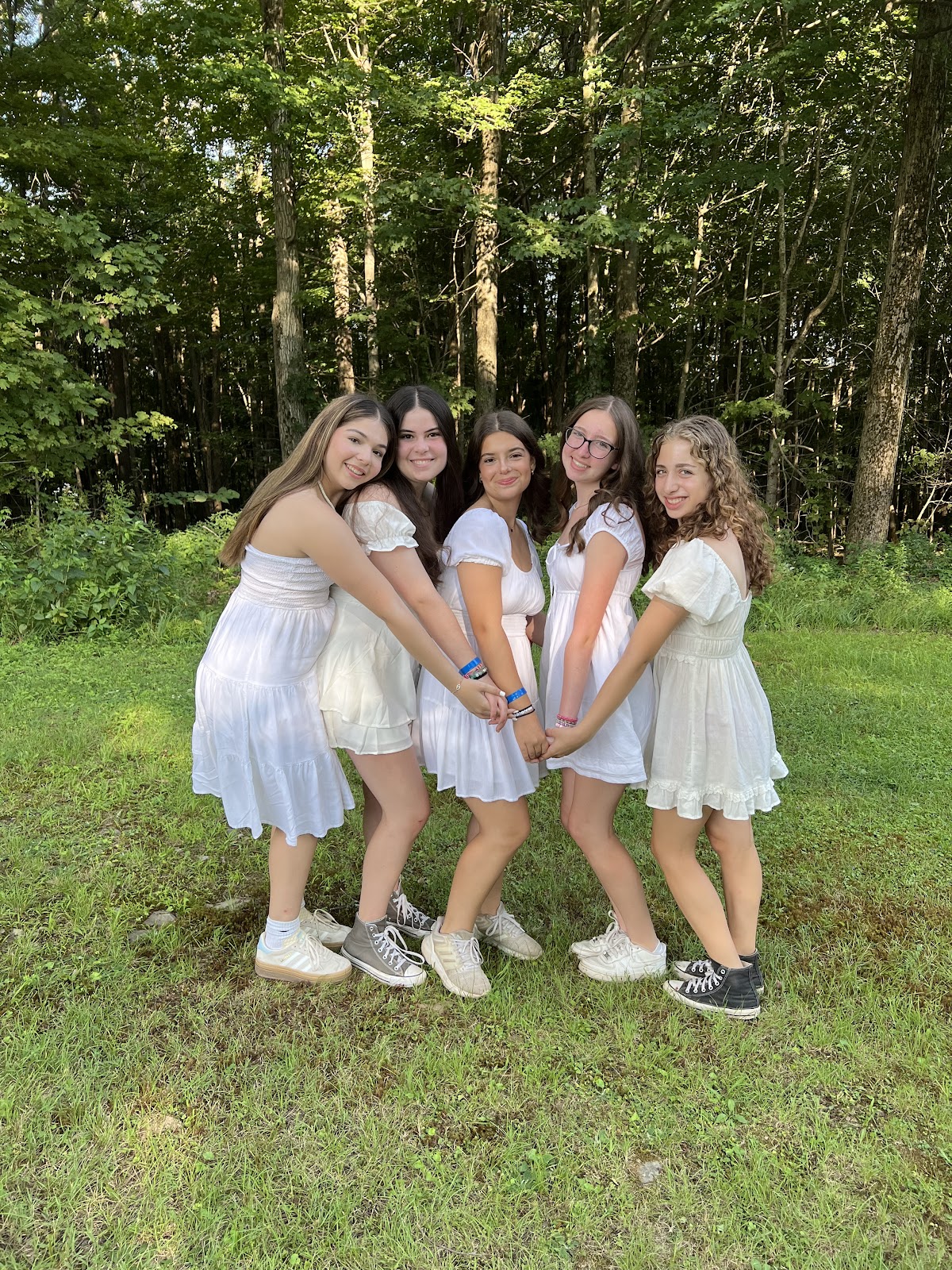 Group of people celebrating on stage